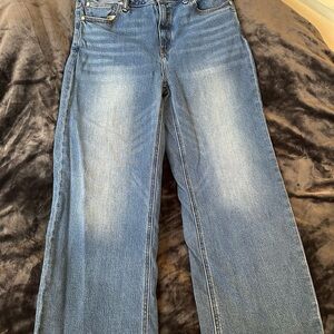 Quince Wide-Leg Jeans in Blue Wash